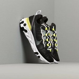 Nike React Element 55 SE Sneakers Black Lemon